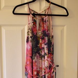 Maggy London Floral Maxi